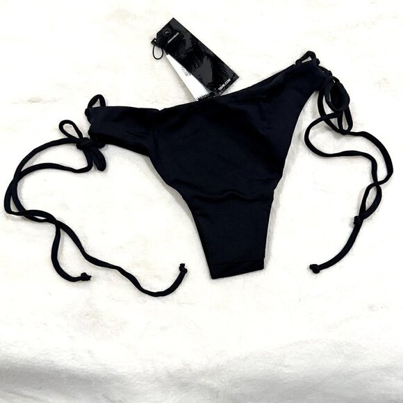 NWT Tavik Bebe Mini Bikini Bottom in Black - Extra Small - Picture 6 of 9